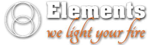 Elements of Fire - Feuer und Lichtshows, Feuerwerk · Lasershow Holzminden, Logo