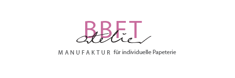 BBFT-Atelier - individuelle Papeterie, Hochzeitskarten Hannover, Logo