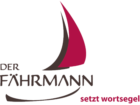 der Fährmann setzt Wortsegel - Martin Plaga, Trauredner Hamburg-Eimsbüttel, Logo