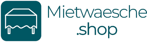 Mietwaesche.shop - Hussen, Tischdecken & mehr, Brautstrauß · Deko · Hussen Hannover, Logo