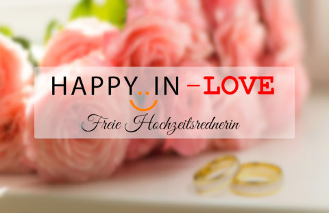 happy-in-love - Hedel Gossow, Trauredner Hannover, Logo