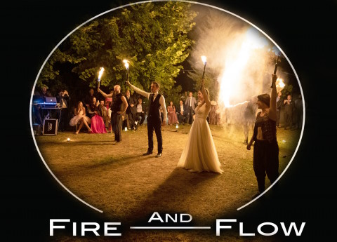 Fire and Flow Entertainment, Showkünstler · Kinder Braunschweig, Logo