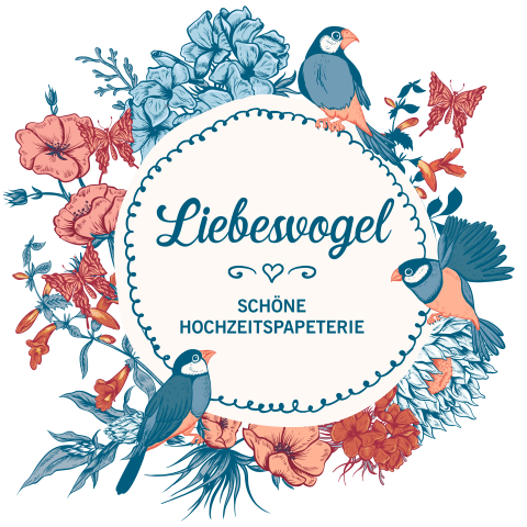 Liebesvogel | Lasercut-Hochzeitskarten & Pocketfolds, Hochzeitskarten Hannover, Logo