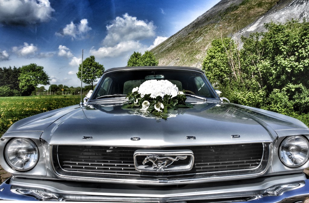 Hochzeitsauto 66er Ford Mustang Cabrio