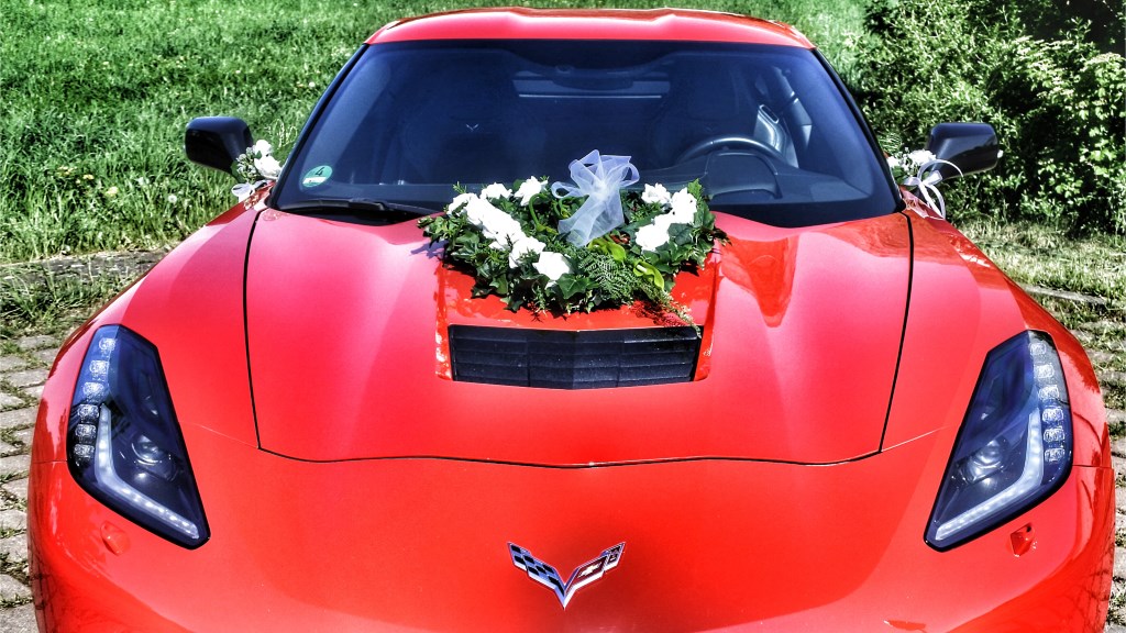Hochzeitsauto Corvette