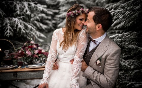 Styled Shoot: Romantische Winterhochzeit Bild 1